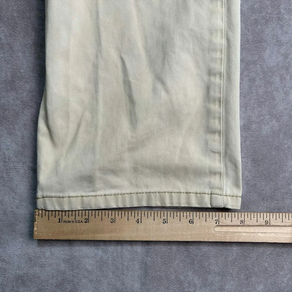 Rag & Bone RB 15X Slim Straight Tan Khaki Tailored Workwear Pants Mens 33 - Picture 9 of 10
